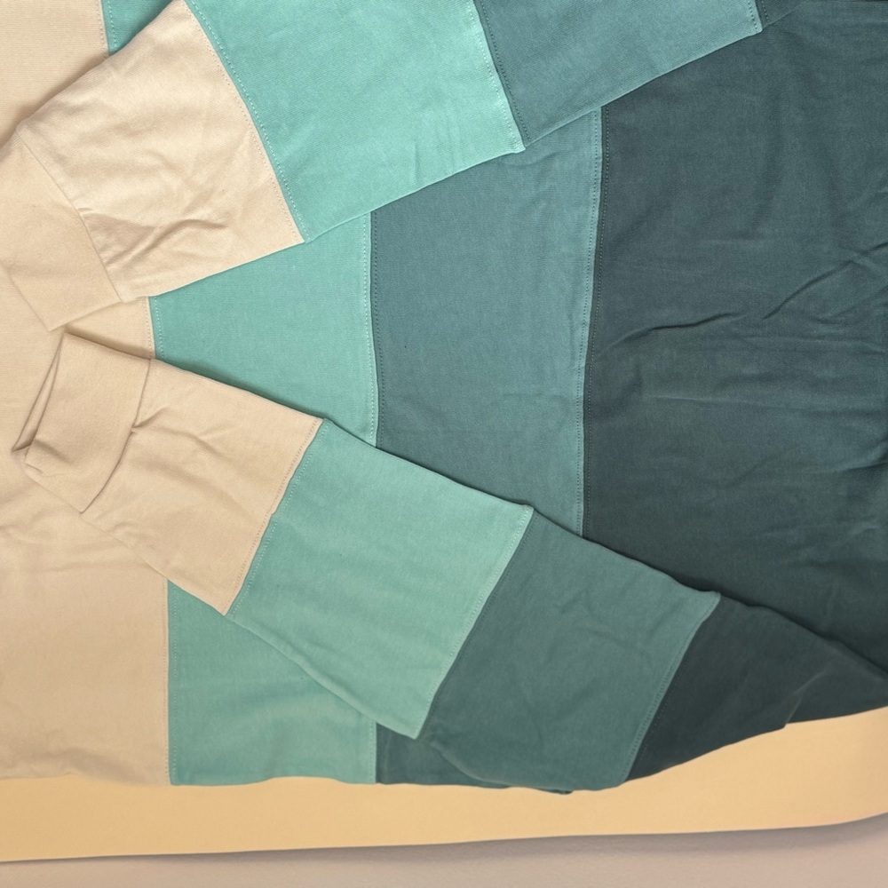 Marine Layer MARGE Size 100% Cotton Rugby Polo Shirt Corduroy Collar M/L - Picture 7 of 12